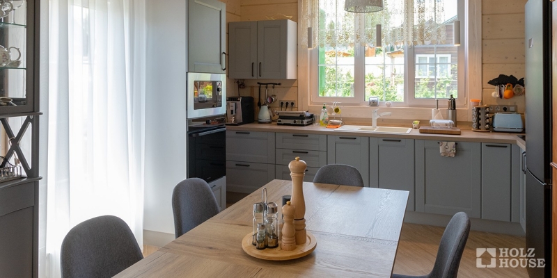 Дом из клееного бруса по проекту \"Прага-мини v.2\" Фото 30